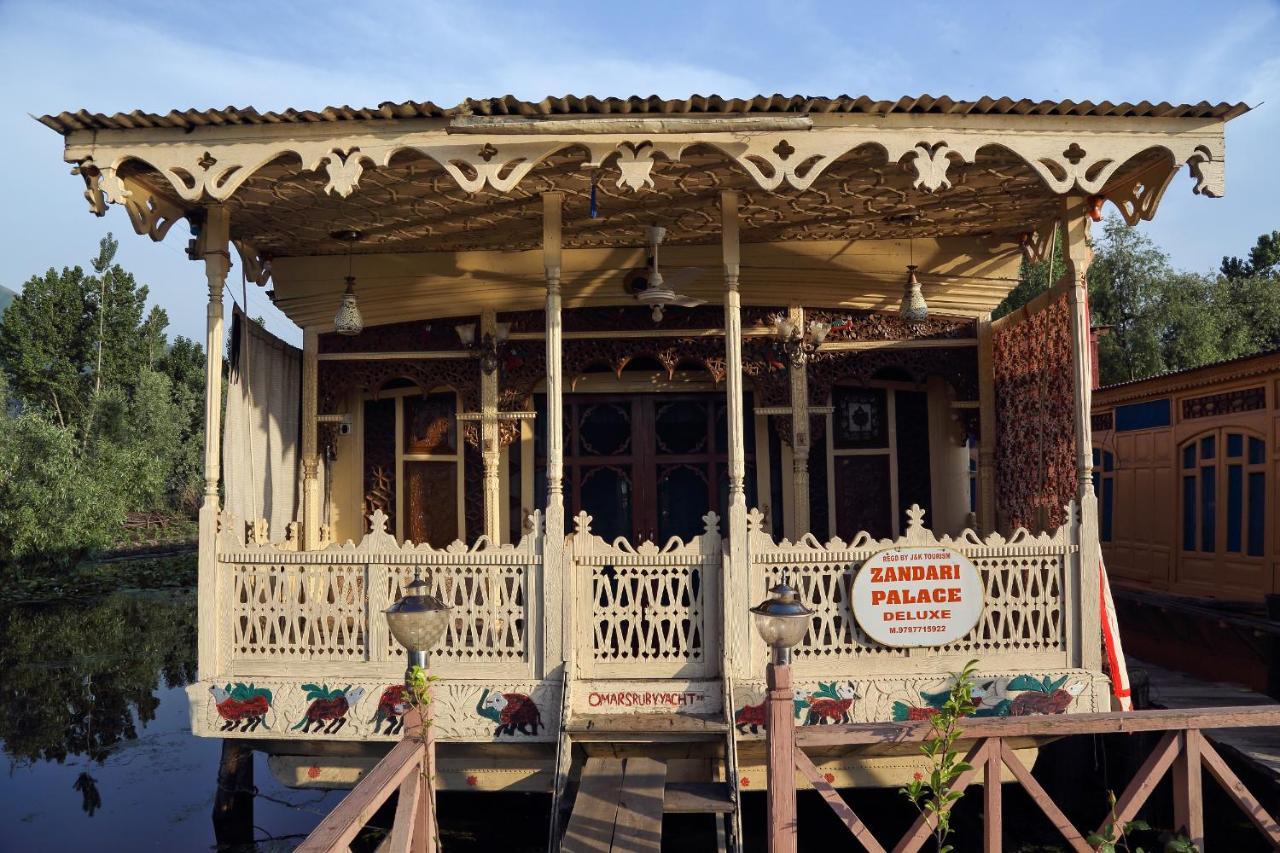 Houseboat Zaindari Palace Srīnagar Dış mekan fotoğraf